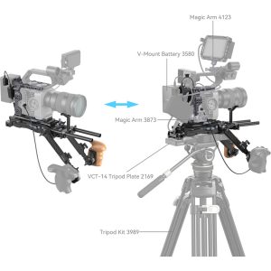 SmallRig Shoulder Rig Kit for Sony FX6 4125B | Chính Hãng - Ảnh 5
