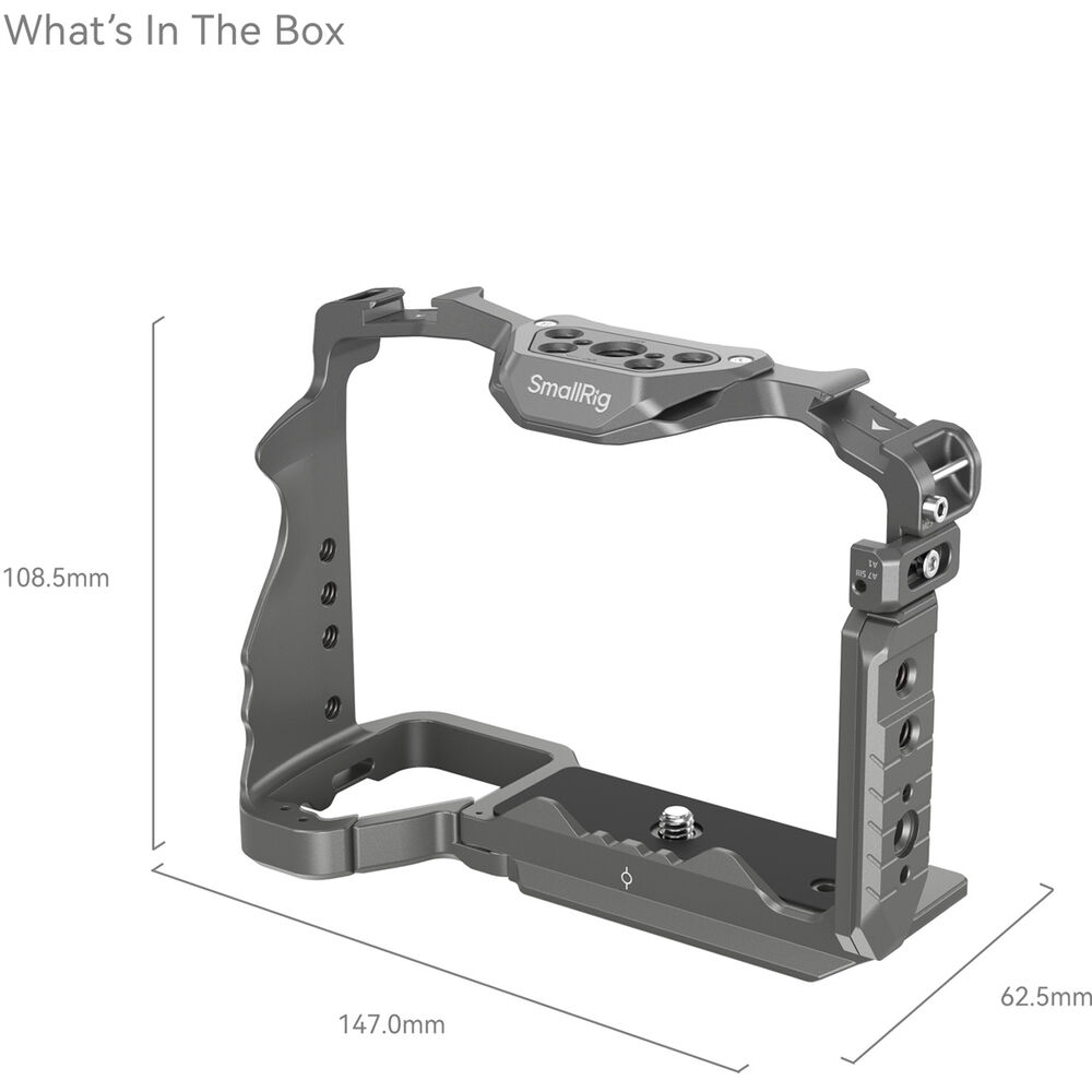 SmallRig HawkLock Quick Release Cage for Sony A7RM5 / A7M4 / A7SM3 / A1 / A7RM4 4481 | Chính Hãng - Ảnh 2