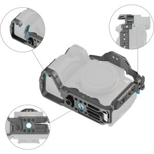 SmallRig HawkLock Quick Release Cage for Sony A7RM5 / A7M4 / A7SM3 / A1 / A7RM4 4481 | Chính Hãng - Ảnh 4