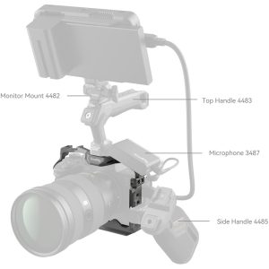 SmallRig HawkLock Quick Release Cage for Sony A7RM5 / A7M4 / A7SM3 / A1 / A7RM4 4481 | Chính Hãng - Ảnh 6