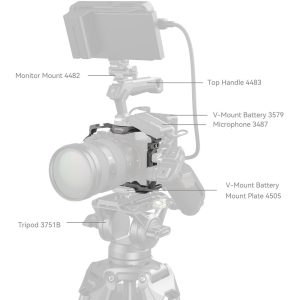 SmallRig HawkLock Quick Release Cage for Sony A7RM5 / A7M4 / A7SM3 / A1 / A7RM4 4481 | Chính Hãng - Ảnh 8