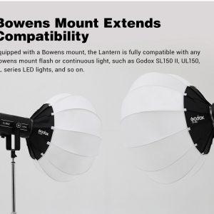 Softbox Cầu Godox 65cm CS-65D Collapsible Lantern Softbox - Ảnh 3