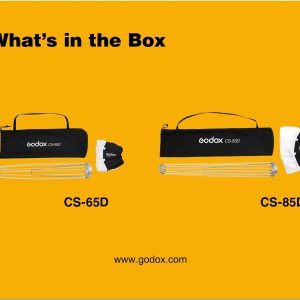 Softbox Cầu Godox 65cm CS-65D Collapsible Lantern Softbox - Ảnh 5