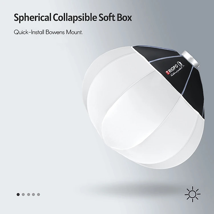 Softbox cầu Triopo 85cm KQ-85 - Ảnh 4