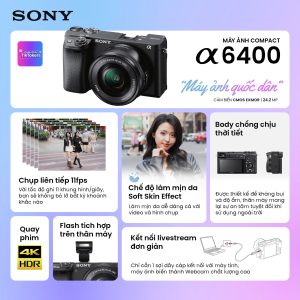 Sony Alpha 6400 (A6400) | Chính Hãng - Ảnh 2
