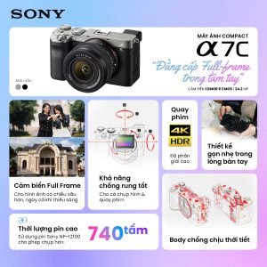 Sony Alpha 7C (A7C) | Chính Hãng - Ảnh 7