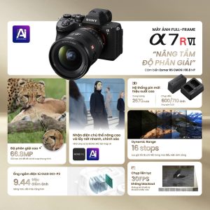 Sony Alpha A7R VI (A7RM6) | Chính Hãng Body Only