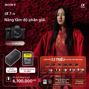 Sony Alpha A7R VI (A7RM6) | Chính Hãng Body Only - Ảnh 2