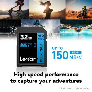 Thẻ nhớ SD Lexar Professional 800x PRO UHS-I U3 V30 256GB | Chính Hãng - Ảnh 4
