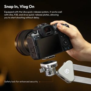 Tay Arm Topshot Ulanzi TH04 tích hợp tháo lắp nhanh Uka F38 khả năng tải 2Kg chính hãng - Ảnh 11