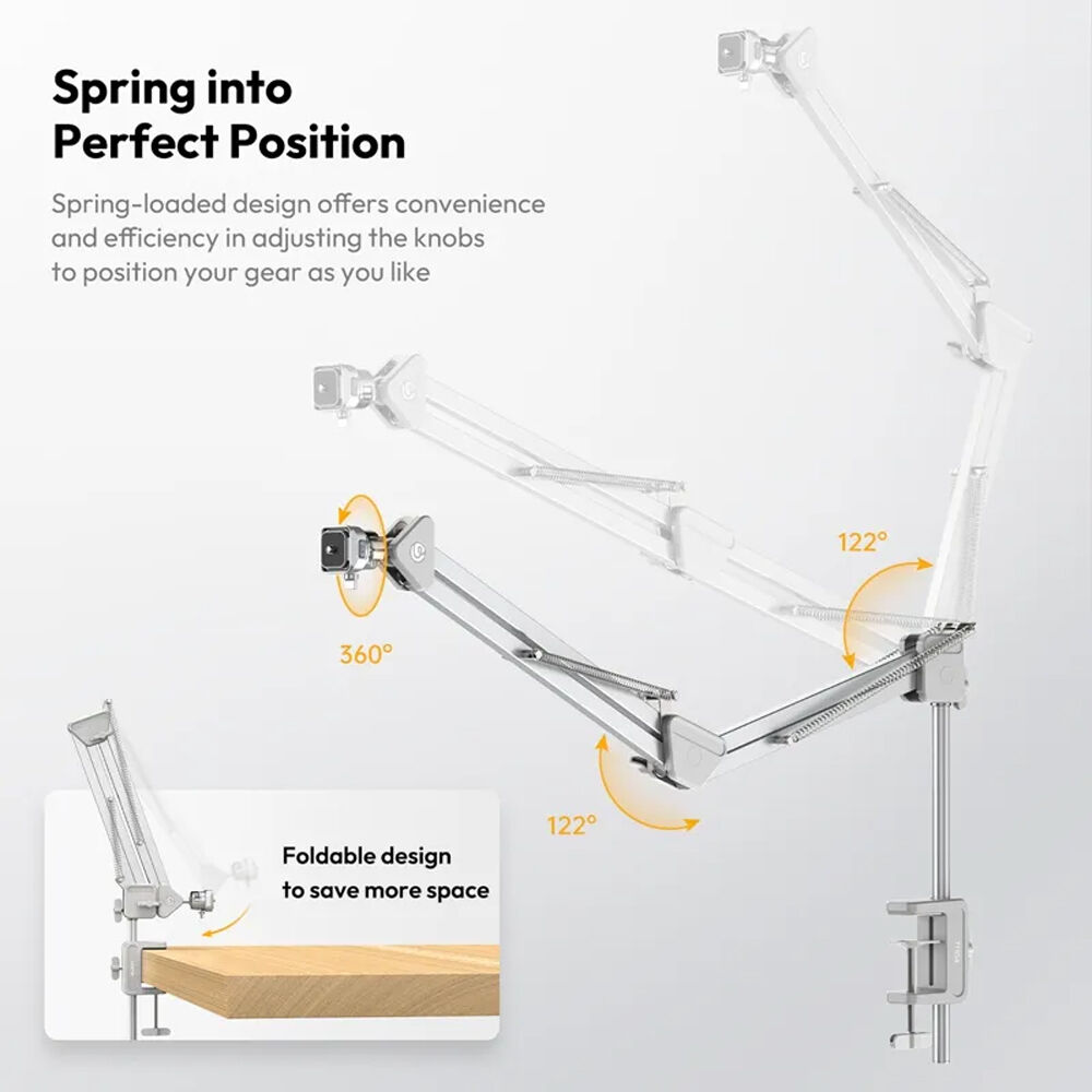 Tay Arm Topshot Ulanzi TH04 tích hợp tháo lắp nhanh Uka F38 khả năng tải 2Kg chính hãng - Ảnh 8