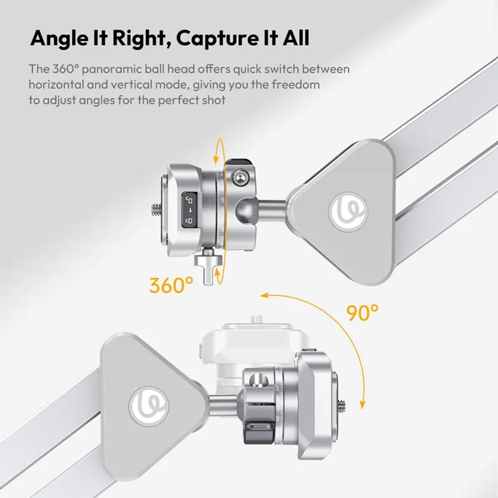 Tay Arm Topshot Ulanzi TH04 tích hợp tháo lắp nhanh Uka F38 khả năng tải 2Kg chính hãng - Ảnh 10