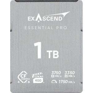 Thẻ nhớ Exascend 1TB Essential Pro CFexpress 4.0 Type B | Chính Hãng