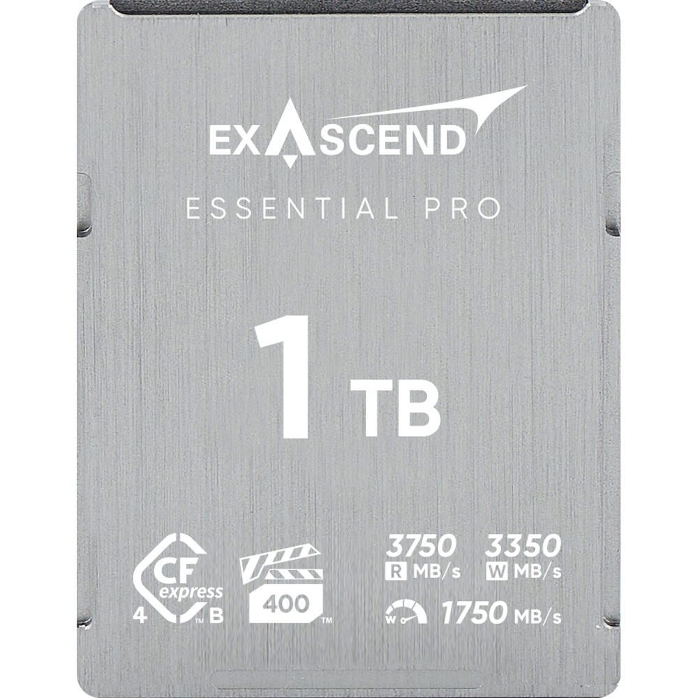Thẻ nhớ Exascend 1TB Essential Pro CFexpress 4.0 Type B | Chính Hãng