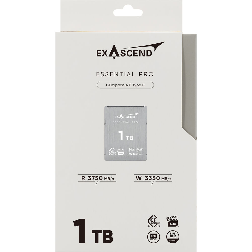 Thẻ nhớ Exascend 1TB Essential Pro CFexpress 4.0 Type B | Chính Hãng - Ảnh 3