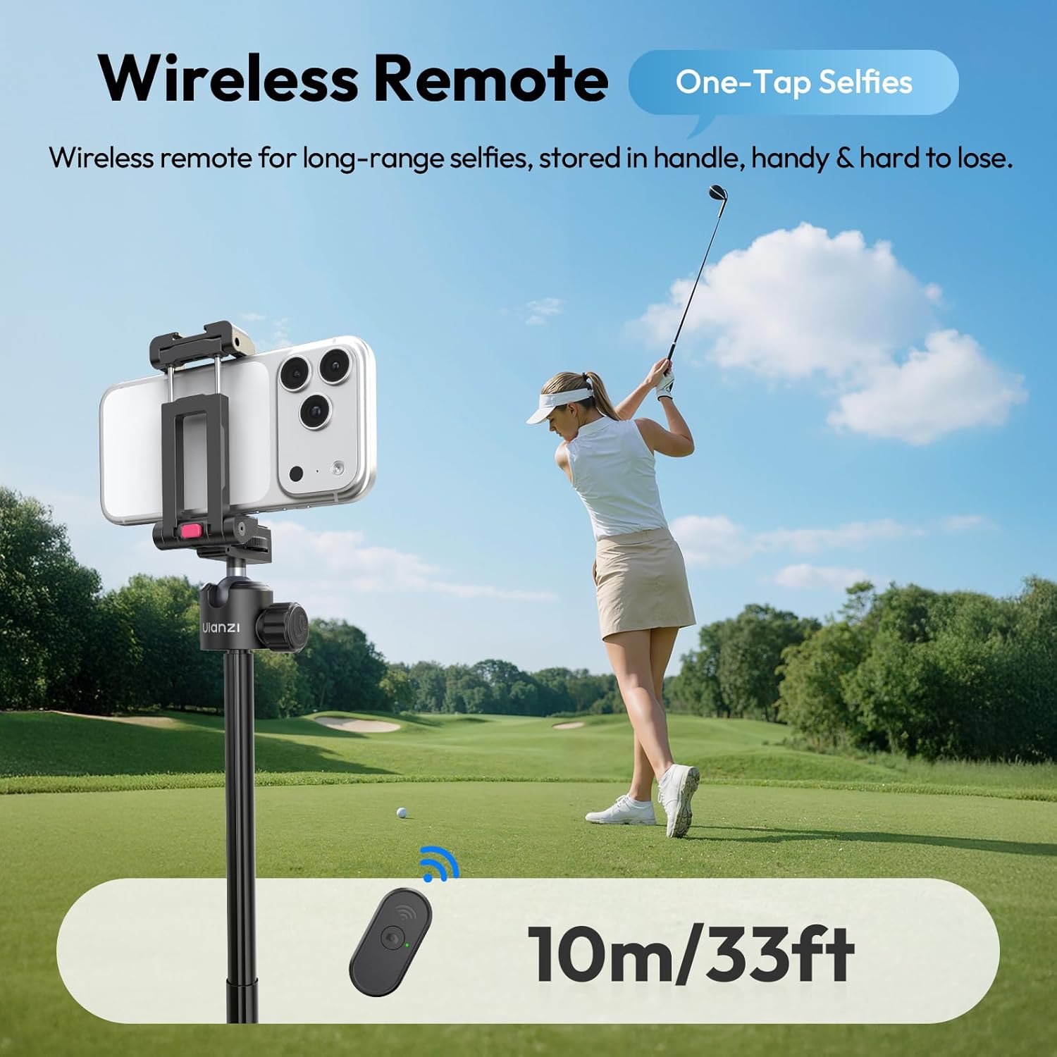 Tripod có Bluetooth dùng cho máy ảnh Ulanzi MT-44 B - Ảnh 5